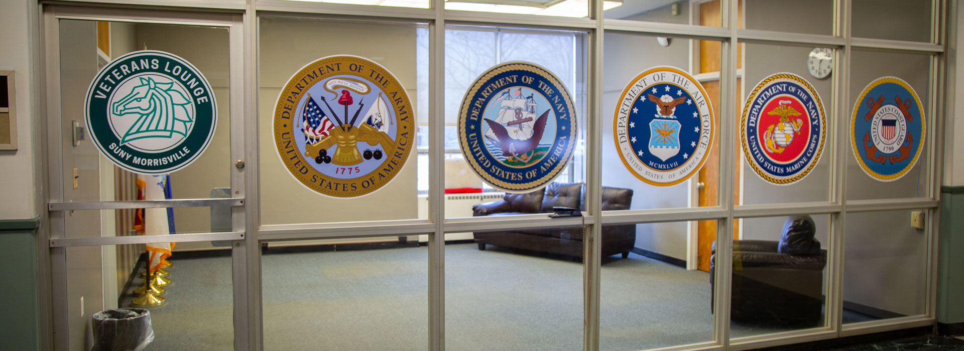Recently, SUNY Morrisville unveiled its new Veterans Lounge, located on the first floor of Galbreath Hall.