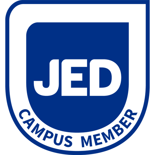 The JED Foundation Campus Member seal.