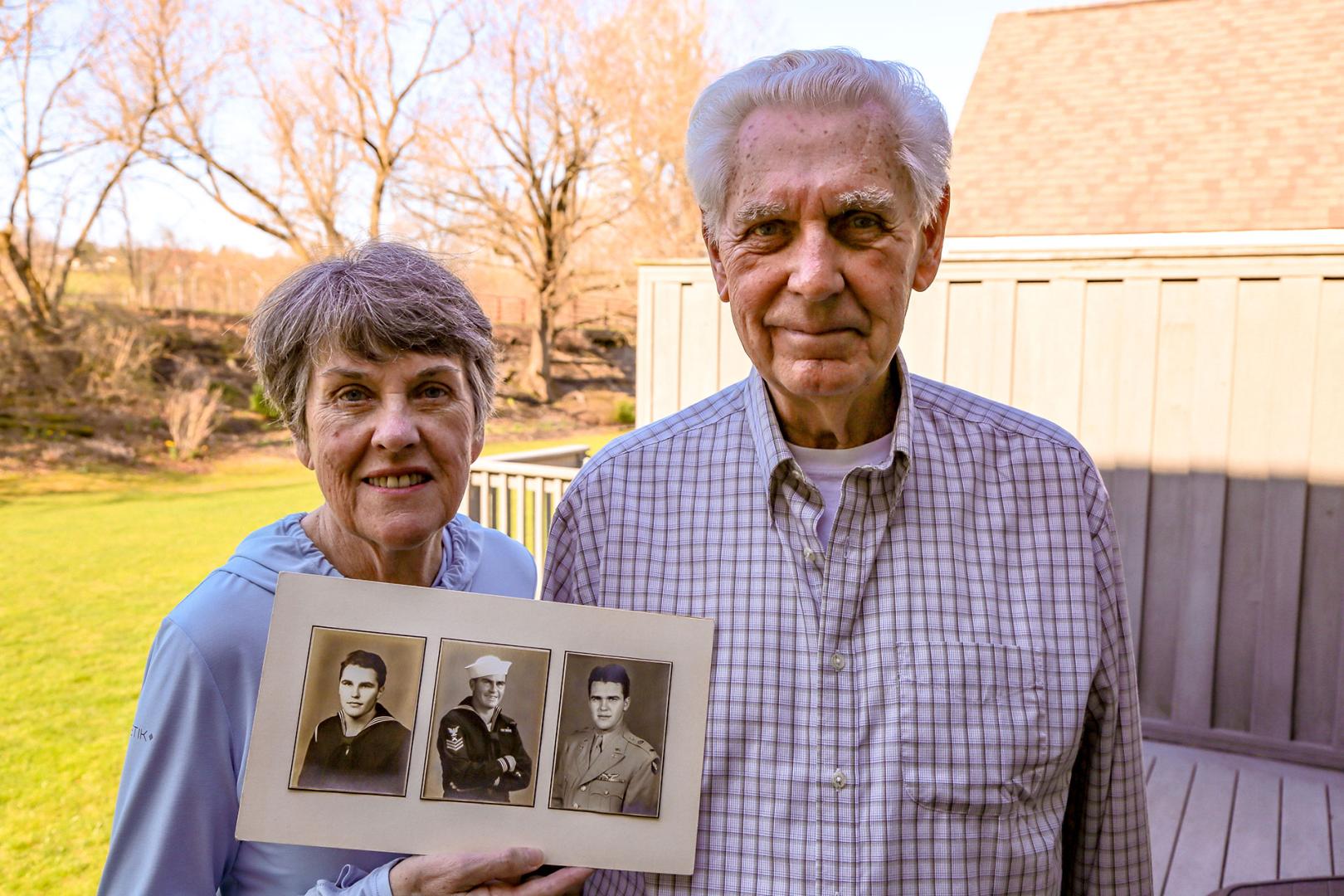 Eileen Kinsella and Denny Sands