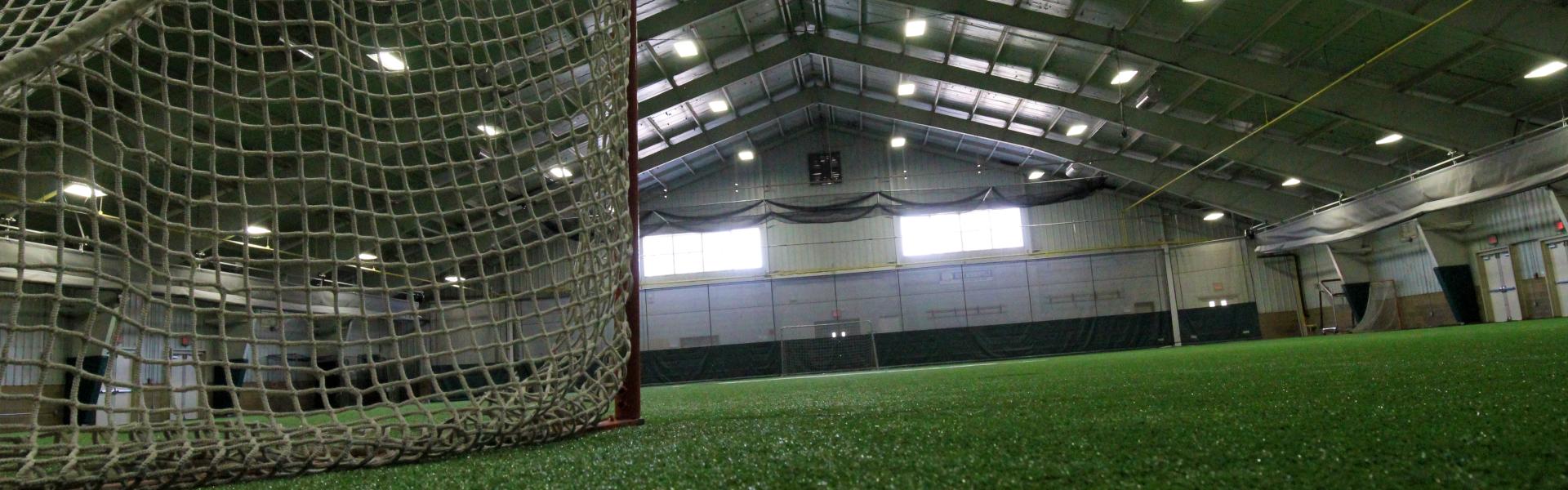 Turf inside the Recreation center