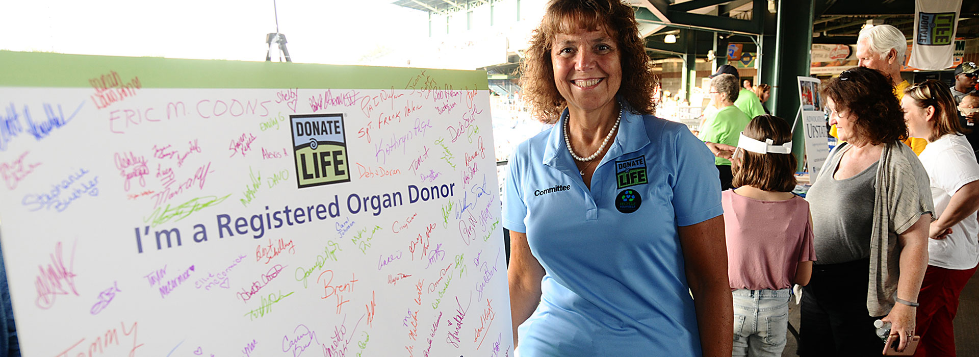 Patty King is an Organ Donor