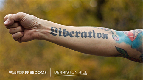 Tim Gerken's photo, which is on display in Washington, D.C.
