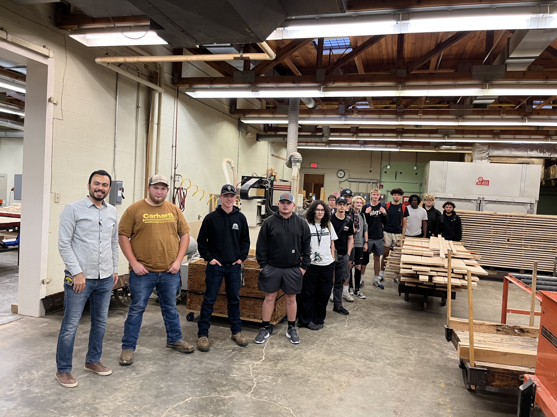 Fall 2023-Wood Products and Processes Class