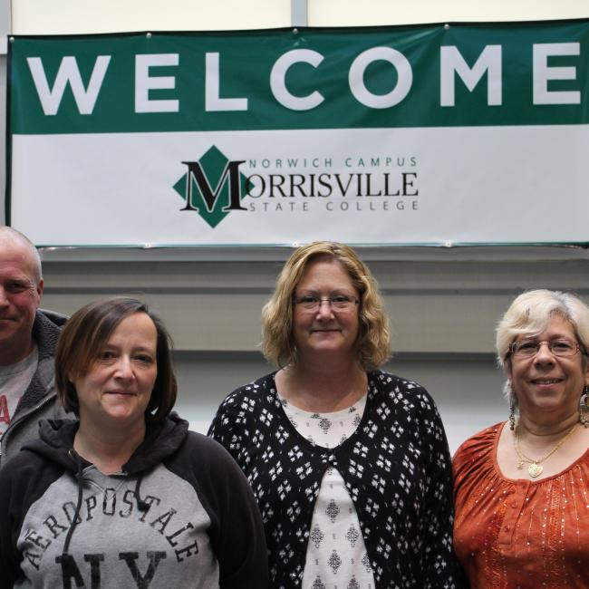 From left: Eric Lyons, AngelTowndrow, Christine Barta-Gallagher, Doreen Williams