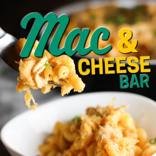 macaroni and cheese bar