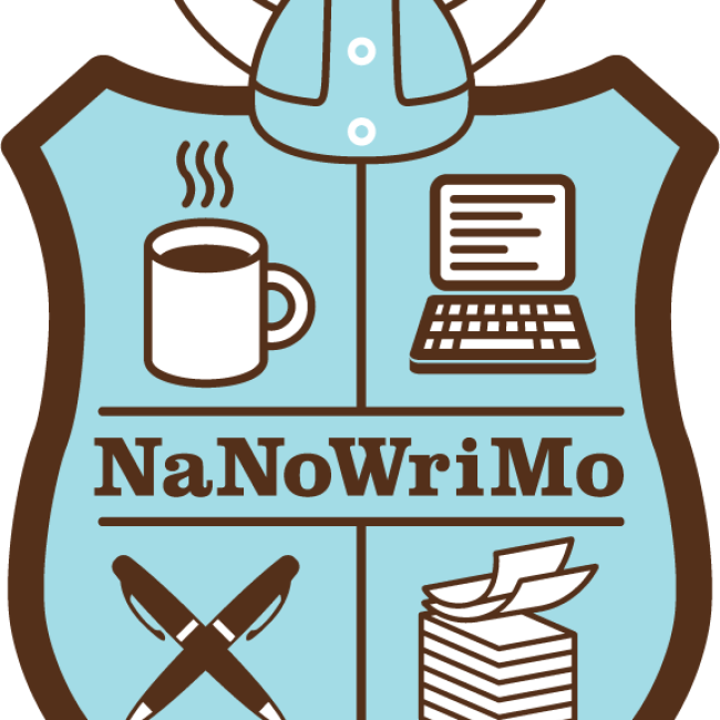 NaNoWriMo Logo. Image courtesy of NaNoWriMo.