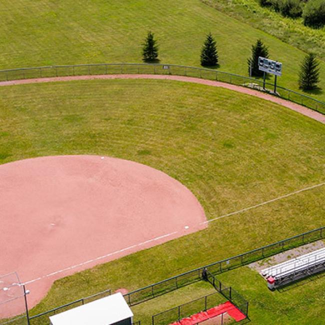 Softball field