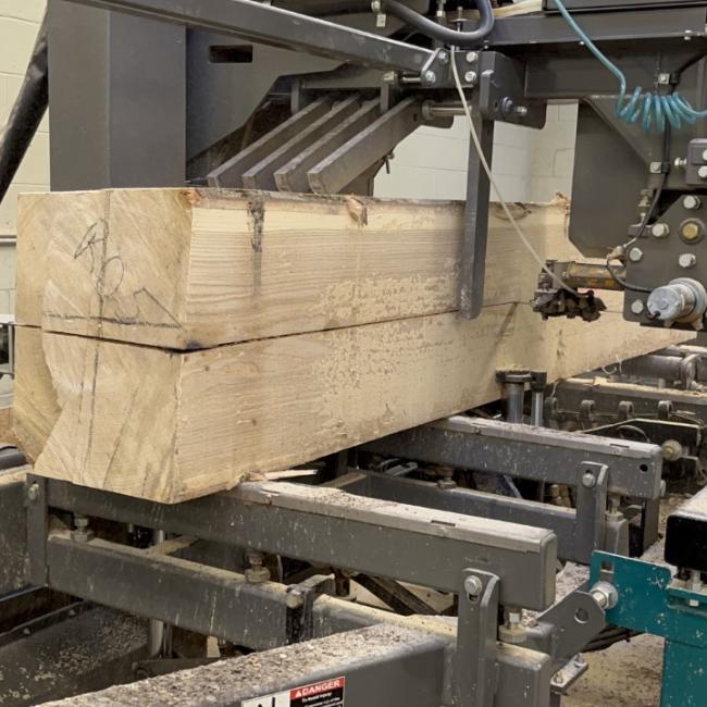 Log conversion-sawmill lab-spring 2023