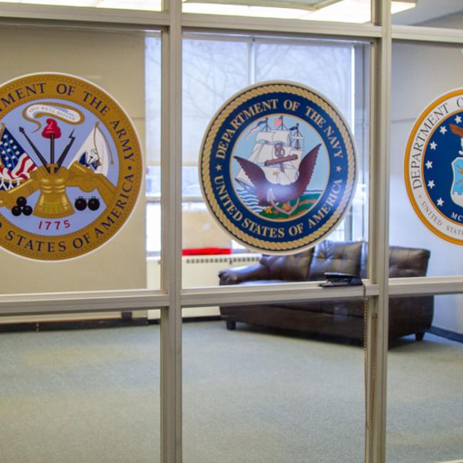 Recently, SUNY Morrisville unveiled its new Veterans Lounge, located on the first floor of Galbreath Hall.