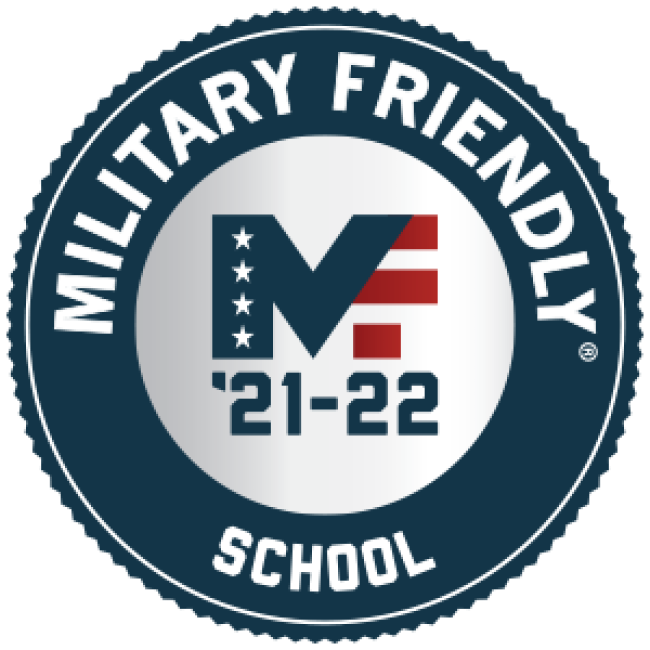 2021-2022 Military Friendly® School designation  