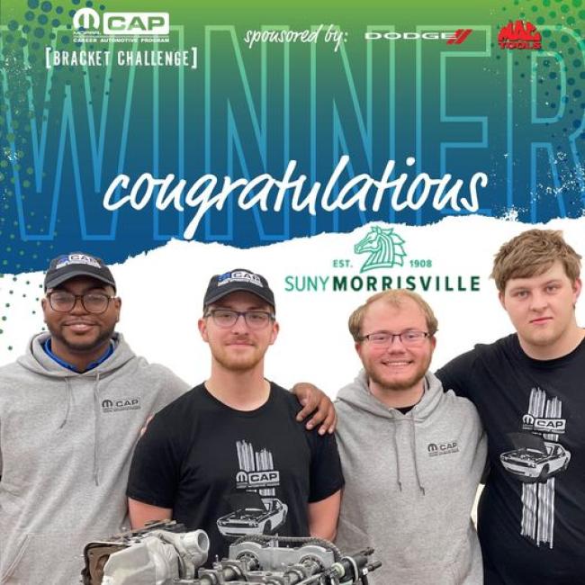 SUNY Morrisville auto champions