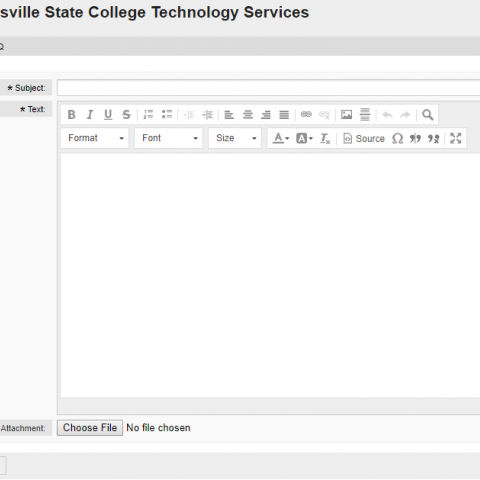 Fill out the form to create a new ticket for the issue you are experiencing.