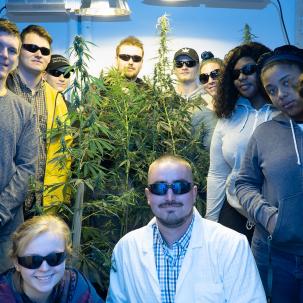 Students spent the spring semester exploring growing methods.