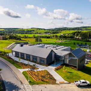 An exterior view of the ACET Center