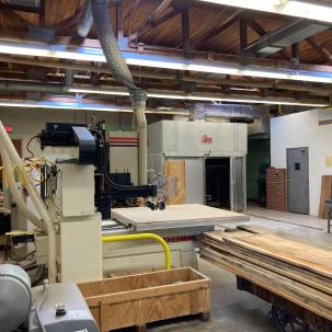Equipment in the Wood Products Technology Center
