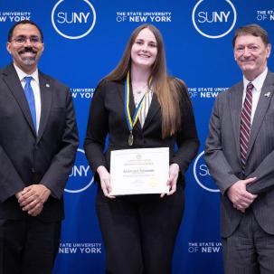 Anastasia Edwards receives a CASE Award