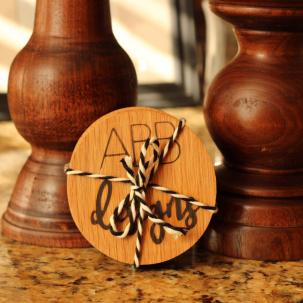 These candlesticks and coasters are among creations at the Bland’s artisan space in the Clinton Street Mercantile in Schenectady. Photo by Ali Bland