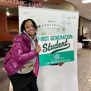 Proud to be a first-generation student