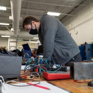 A Ford ASSET student at work